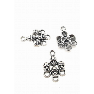 Tussenstuk Skull 3gaten