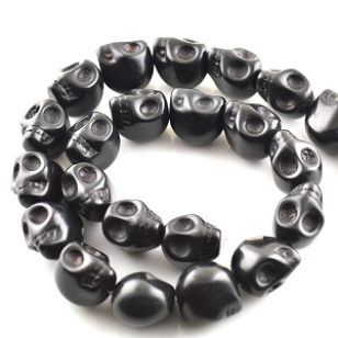 Kralen Doodskop Howliet 10x