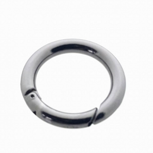Ring Sleutelhanger Black 30mm