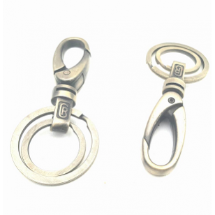 Sleutelhanger Brons 85x35mm