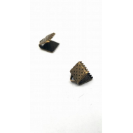 Bronzen veterklem - 6mm
