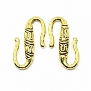 Sluiting S-Haak Goud