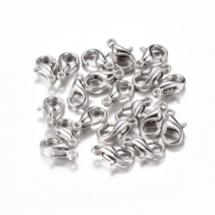 Karabijn Sluiting 12x7mm zilver