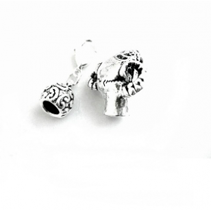Sluiting Doodshoofd 6x3cm