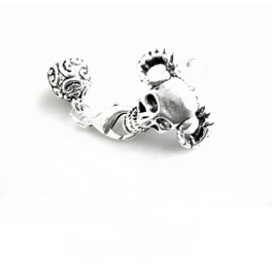 Sluiting Doodshoofd 6x3cm
