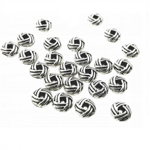 Metalen-Kraal-Knot-6mm-6x