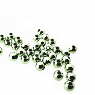 Kralen Groen 5mm Metaal-look