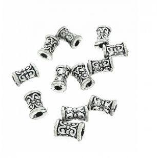 Kralen Tube Bewerkt 10stuks