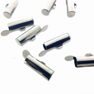 Schuif-veterklem-gunblack-13.5mm