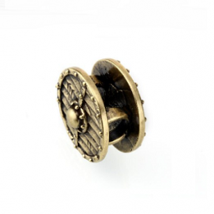 Kraal Schild Viking Zilverkleur