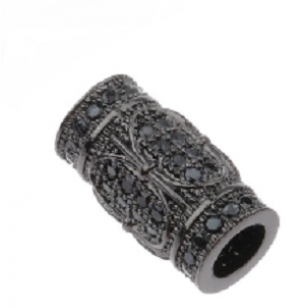 Kraal Tube Zirkonia Black 16mm