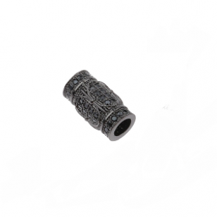 Kraal Tube Zirkonia Black 16mm
