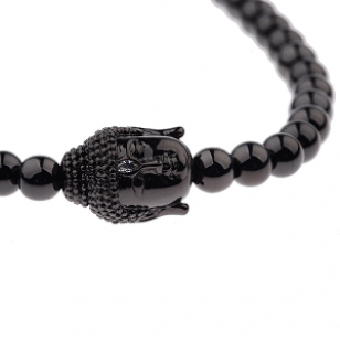 Armband Zirkonia Boeddha 