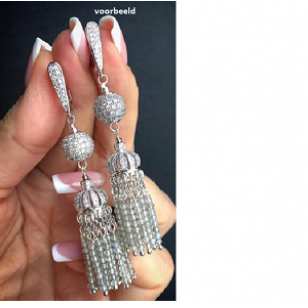 Kroon Kapje Zilver Zirkonia