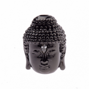 Kraal Zirkonia Boeddha Zwart