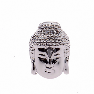 Kraal Zirkonia Boeddha zilver